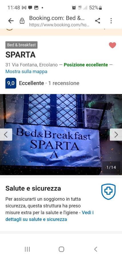 Sparta Ερκολάνο Εξωτερικό φωτογραφία